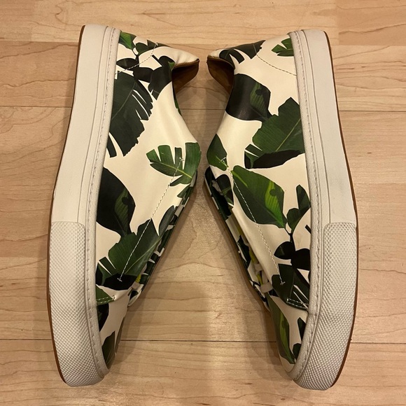 NWOT Zara Palm Tree Print Sneakers - Picture 4 of 7